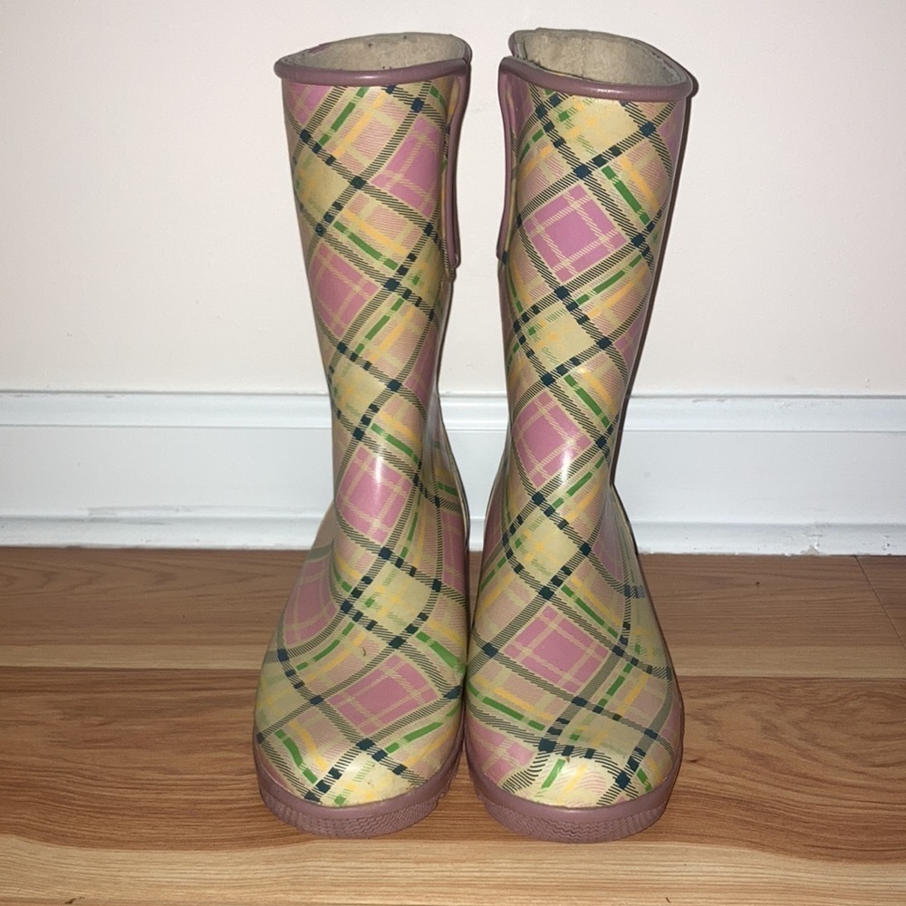SPERRY Top Sider Women's 8 Waterproof Rubber Rain Boots - Picture 2 of 4